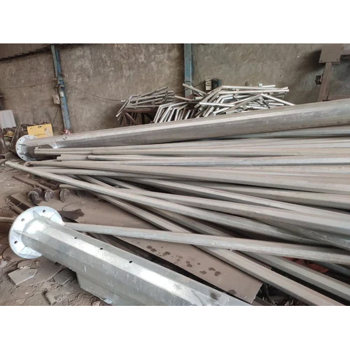 Electrical High Mast Poles - Material: Gi