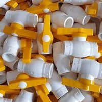 Plastic Nozzle Tap - Color: White