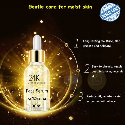 Zoya 24K Gold Face Serum - Characteristics: 100% Safe