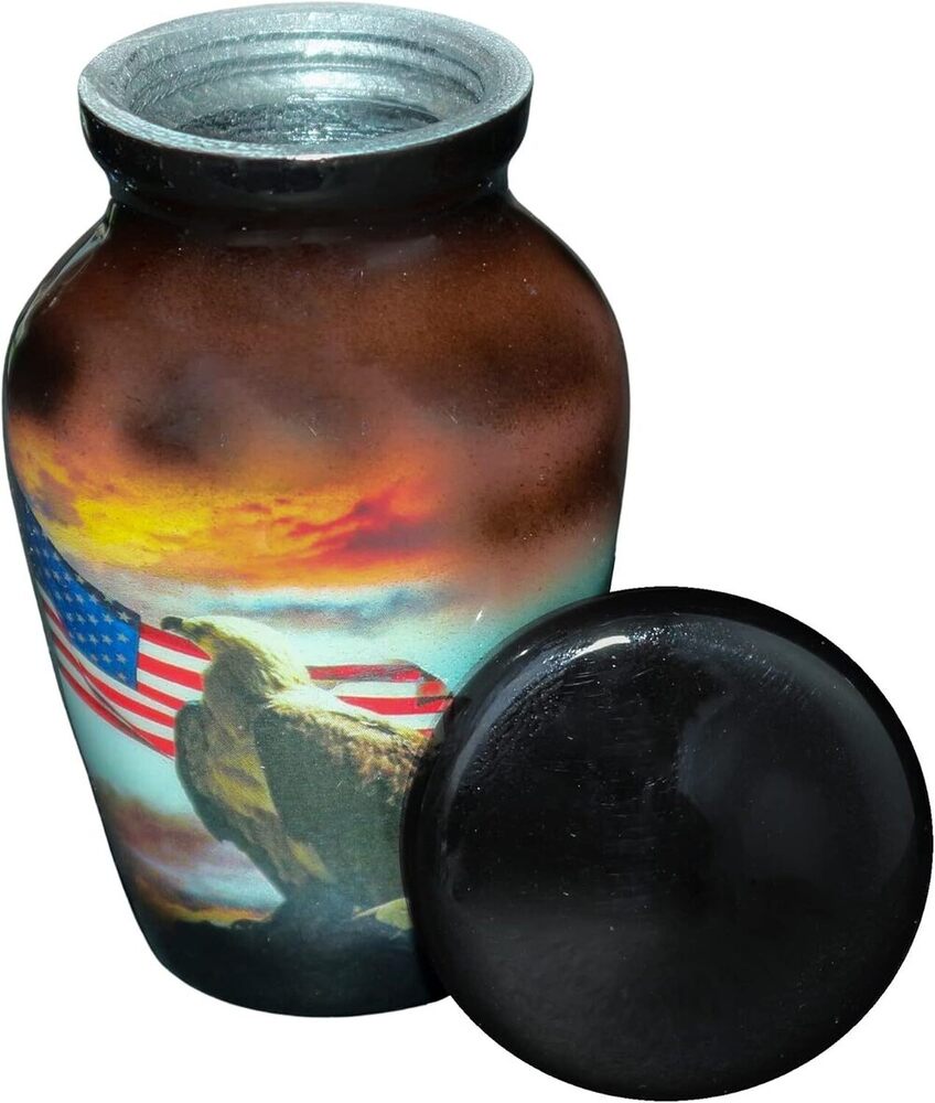 Aluminium Keepsake Urn with Velvet Box Wholesale Supplies