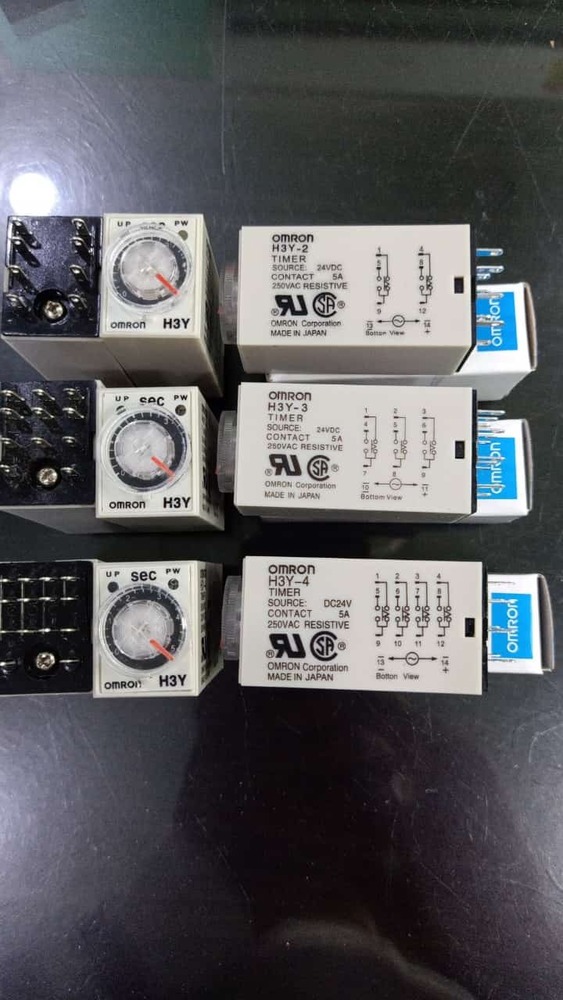 OMRON TIMER,H3Y-2,H3Y-2 30S, 24VDC,H3Y-2 AC100-240,H3Y-2 DC24