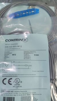 Contrinex Inductive Sensor,dw-ad-503-m12