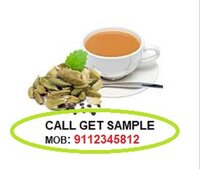 Instant Tea Premix (cardamom/ Masala /ginger) - Color: Black