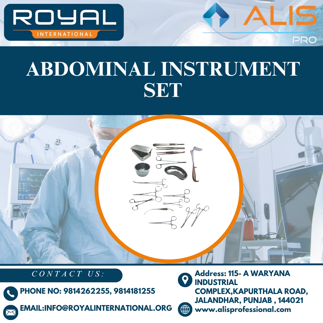 Abdominal Instrument Set