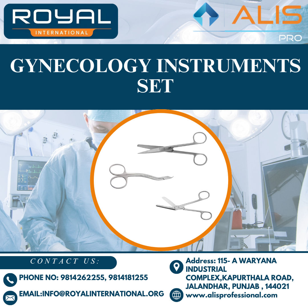 Gynecology Instruments Set