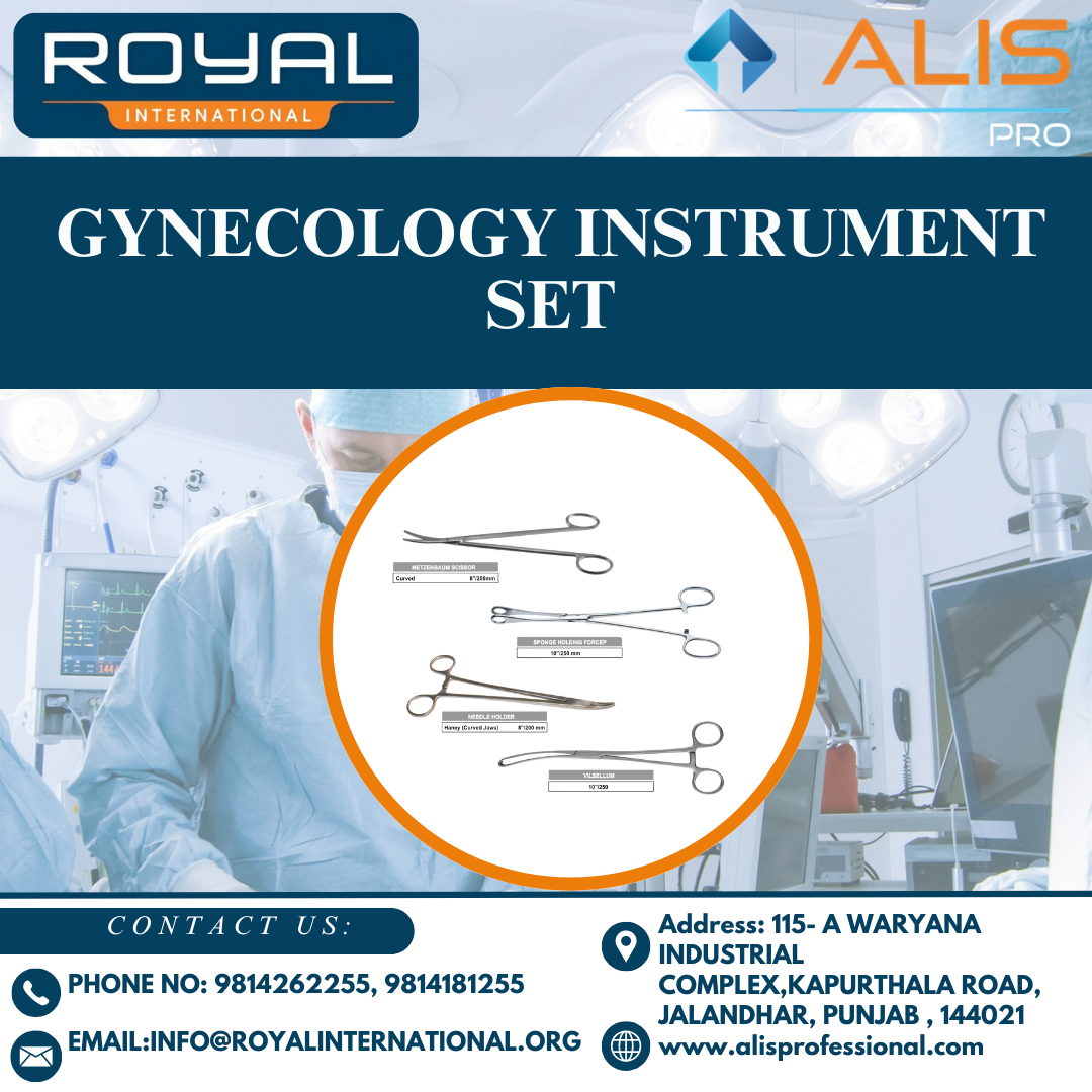 Gynecology Instrument Set