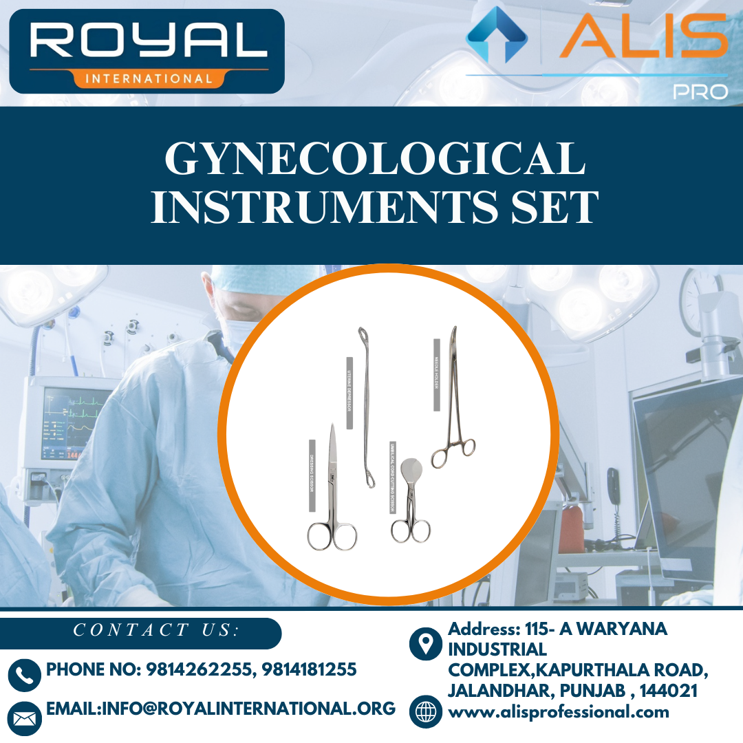 Gynecological Instruments Set