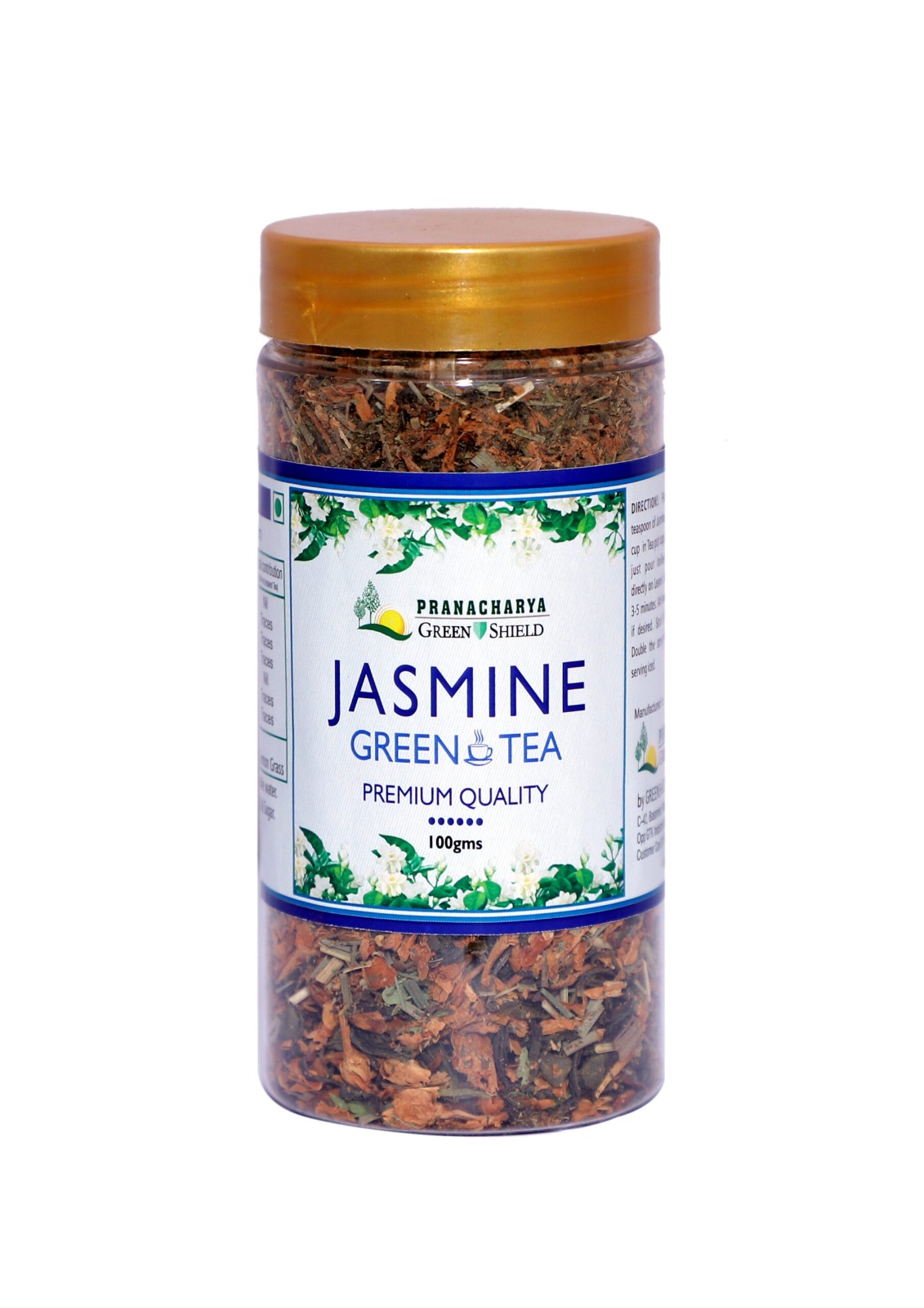 Jasmine Tea - Loose Leaf Floral Blend | Natural Aroma Infusion Antioxidant-rich Supports Heart Health May Aid In Weight Management