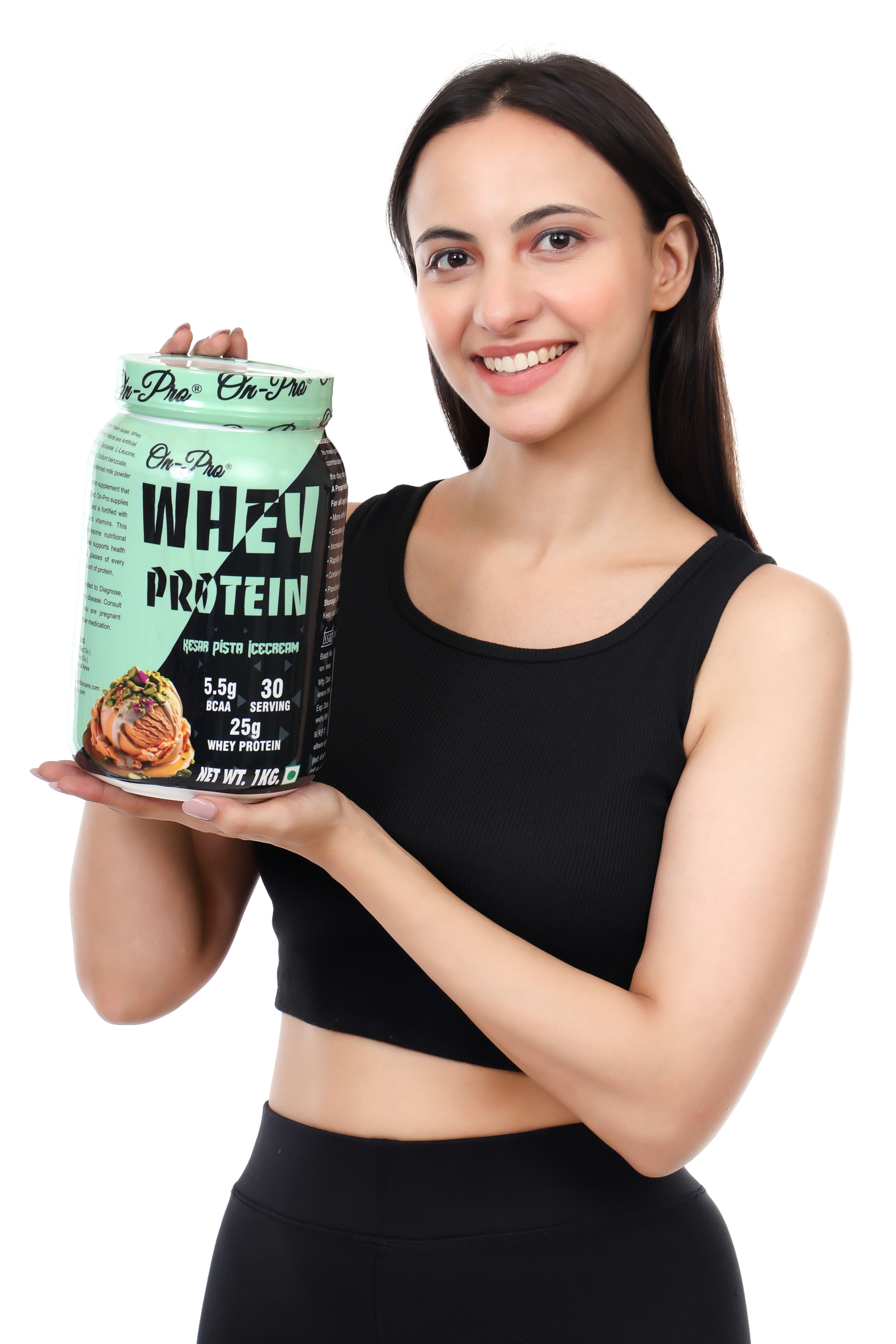 WHEY PROTEIN  KESAR PISTA ICE CREAM FLAVOUR