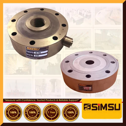 Pancake Compression Load Cell - Material: Alloy Steel