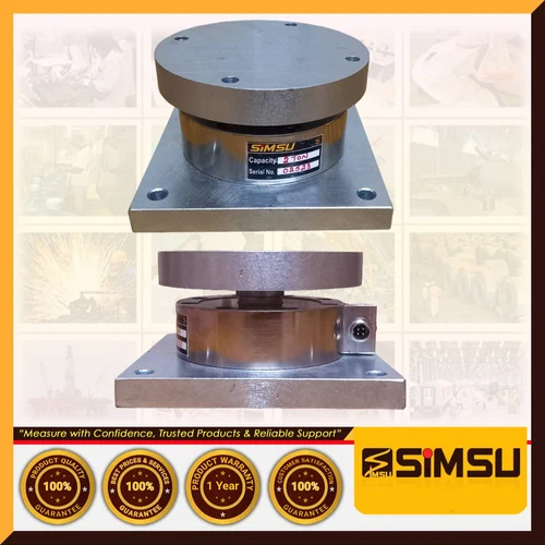 Universal Pancake Load Cell - Capacity: 100 Kg To 500 Ton T/Hr