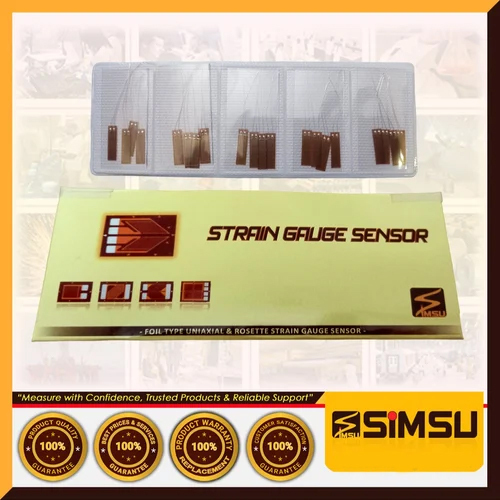 350 Ohms Strain Gauge Sensor - Material: Polyimide And Constantan