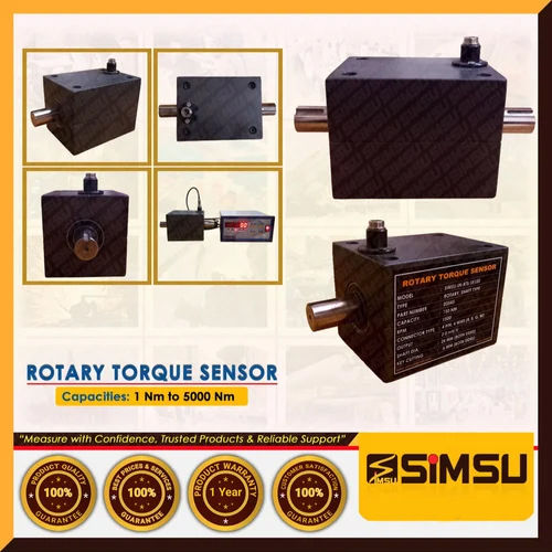 Rotary Torque Sensor - Color: Black