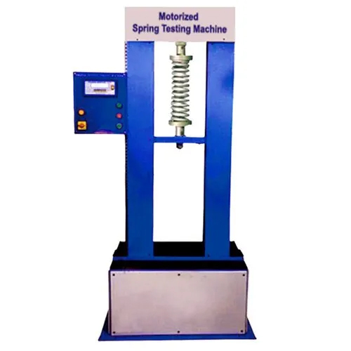 Motorized Spring Testing Machine - Color: Blue