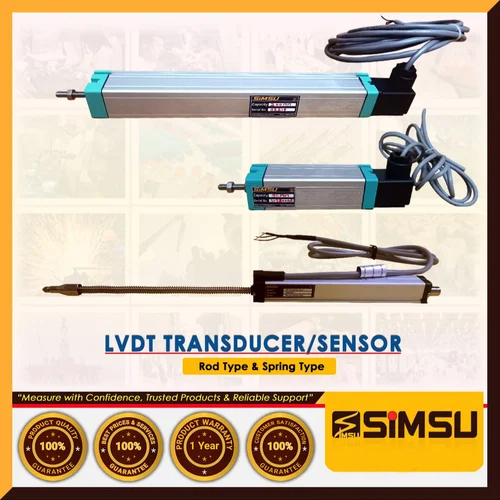 3 Core Lvdt Sensor - Material: Stainless Steel