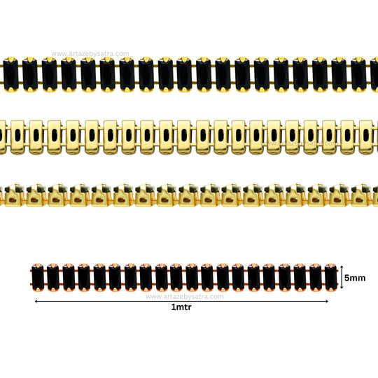 Diamond Stone Chain | Qty : 1mtr | DC02