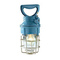 Flameproof Hand Lamp Fitting - Color: Blue