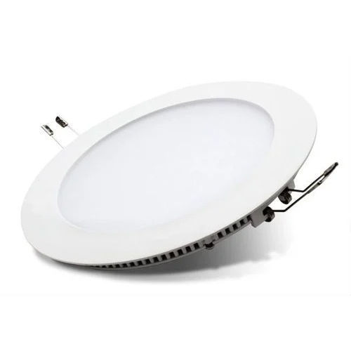 Round Led Downlight Fitting - Color: White