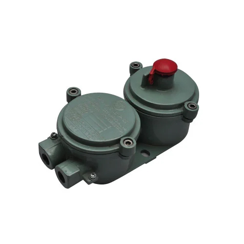 Flameproof Stop Push Button - Color: Green