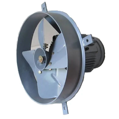 Industrial Flameproof Exhaust Fan - Color: Grey