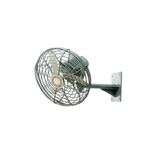 Flameproof Wall Mounting Fan - Color: Grey