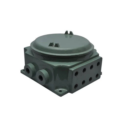 Flameproof Multi Way Junction Box - Color: Green