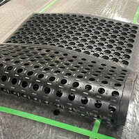 Rubber Restaurant Mats - 2ft X 3ft X 15mm | Black, Heavy-duty, Ideal For Outdoor Use