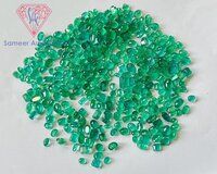 Emerald Gemstone Handmade Faceted Cut Loose Stone