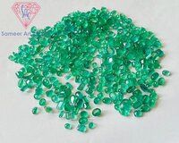 Emerald Gemstone Handmade Faceted Cut Loose Stone