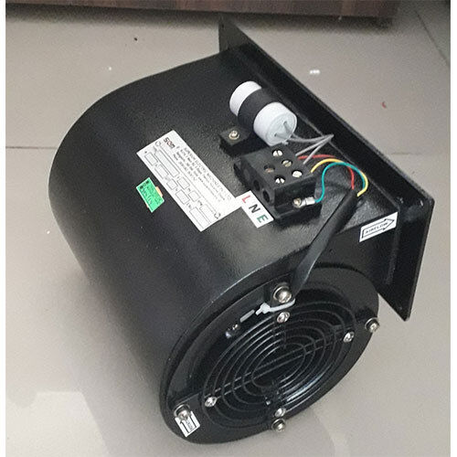 Double Inlet Forward Curved Blower - Color: Black