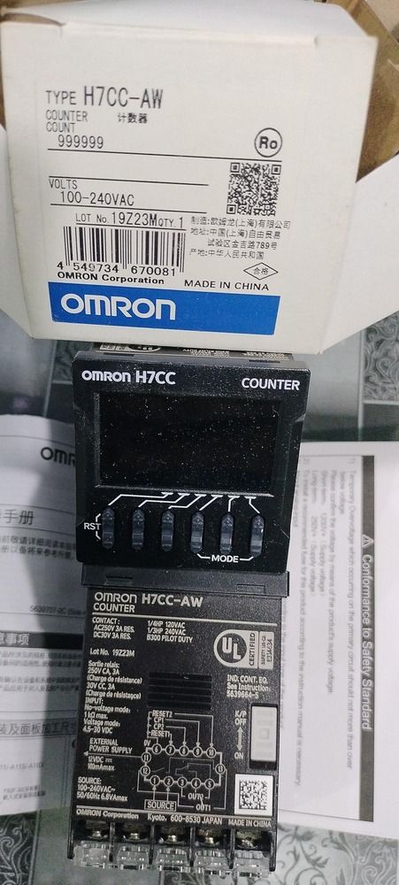 OMRON ELECTRONIC COUNTER,H7CC-AW