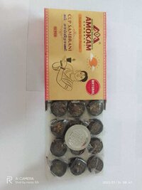 Amokam Cup Sambrani Black (Natural) 6 Pcs
