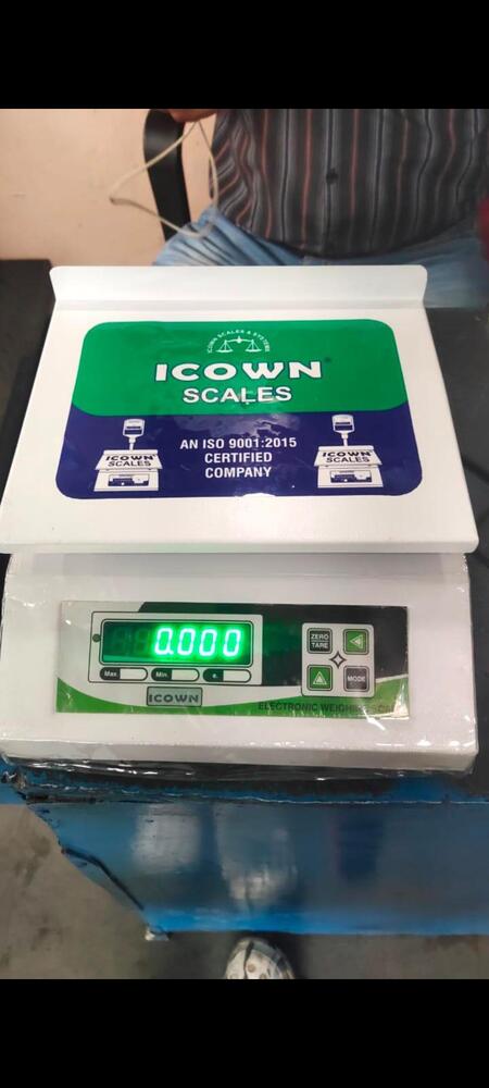 Counter Scale Weight Machine - Material: Steel