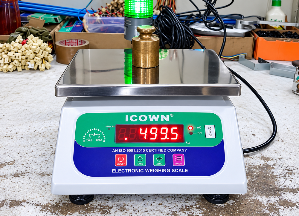Check Weighing Scale - Color: White