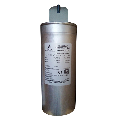12 5 Kvar 440v Phasecap Super Heavy Duty P-SHD Capacitor
