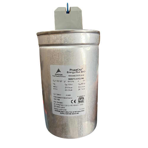 25 Kvar 440v Phasecap Super Heavy Duty P-SHD Capacitor