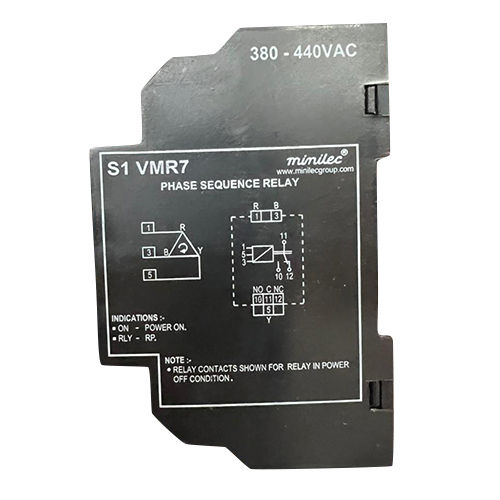 S1 Vmr7 440V Phase Sequence Relay - Contact Load: High Power