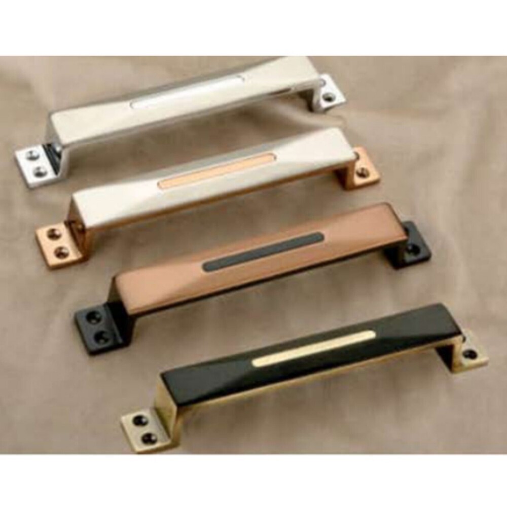 Zinc Door Handles - 250mm Size, Powder-Coated Finish, Various Color Options, Ergonomic Design for Comfort