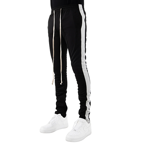 Mens Black Track Pants - Age Group: Adults
