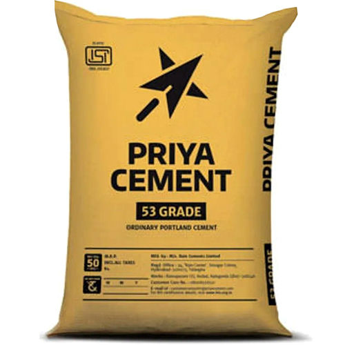 Priya Ppc Grade Cement - Color: Grey