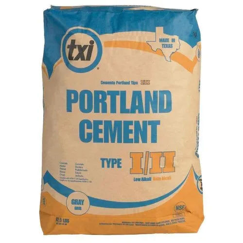 Ordinary Portland Cement - Color: Grey