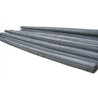 Trishul Tmt Bar - Carbon Steel, 12 Meters Length, Round Shape, Black Color, Fe 500 Grade, Polished Finish For Reliable Structural Support