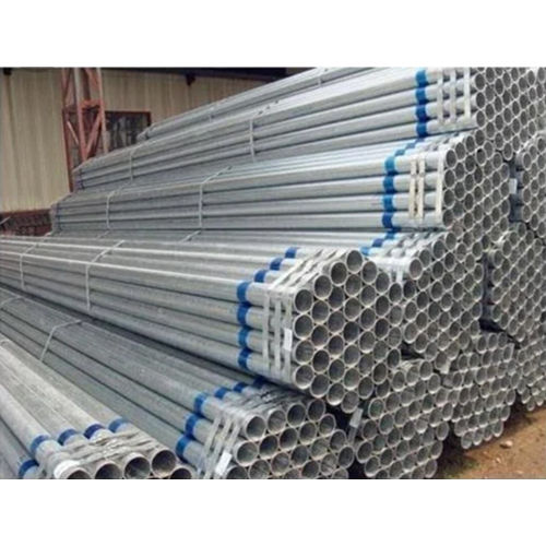 Steel Scaffolding Pipe - Color: Silver