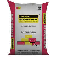 Maxx Bond Aac Block Bonding Adhesive - 40kg Bag, Grey Powder With 99% Purity, 1.5 To 1.6 Gm/cc Density, 10 Min Open Time, 80 To 90 Min Pot Life, Over 0.36 Mpa Tension Adhesion Strength