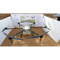 Eft Agriculture Drone Frame - Carbon Fiber, 16 Liter Capacity, Black & White | Electric Power Supply, Industrial Use, 1-year Warranty