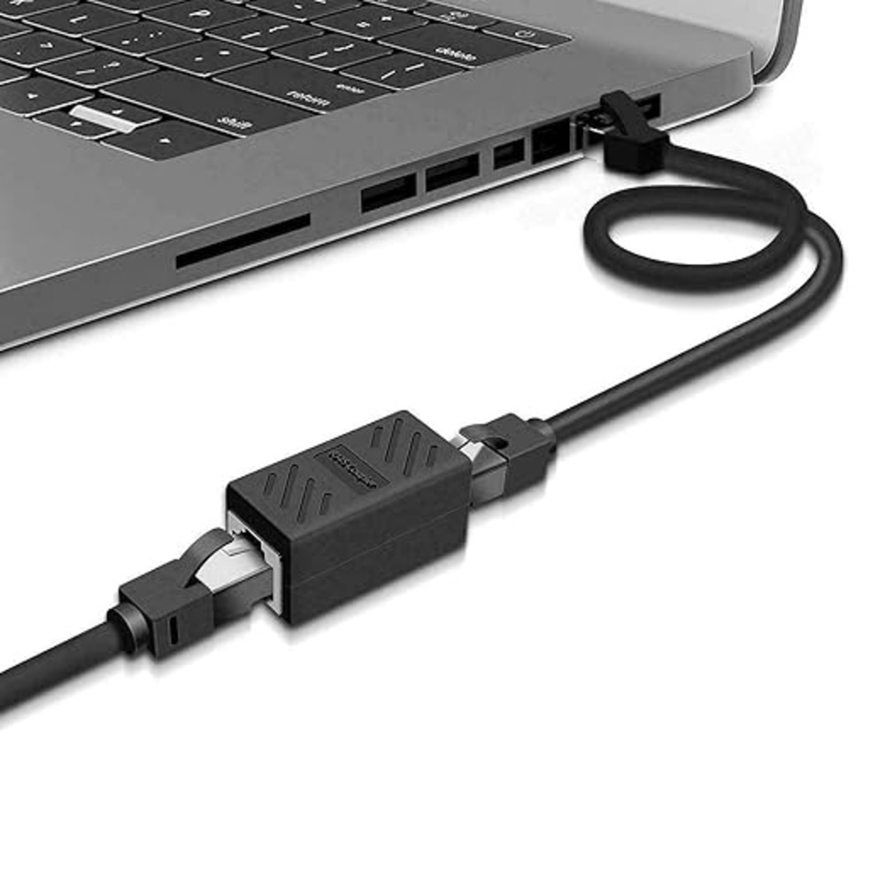 Lan Coupler Metal - Color: Black