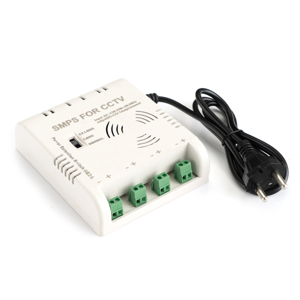 Cctv Smps Multi Out - Color: White