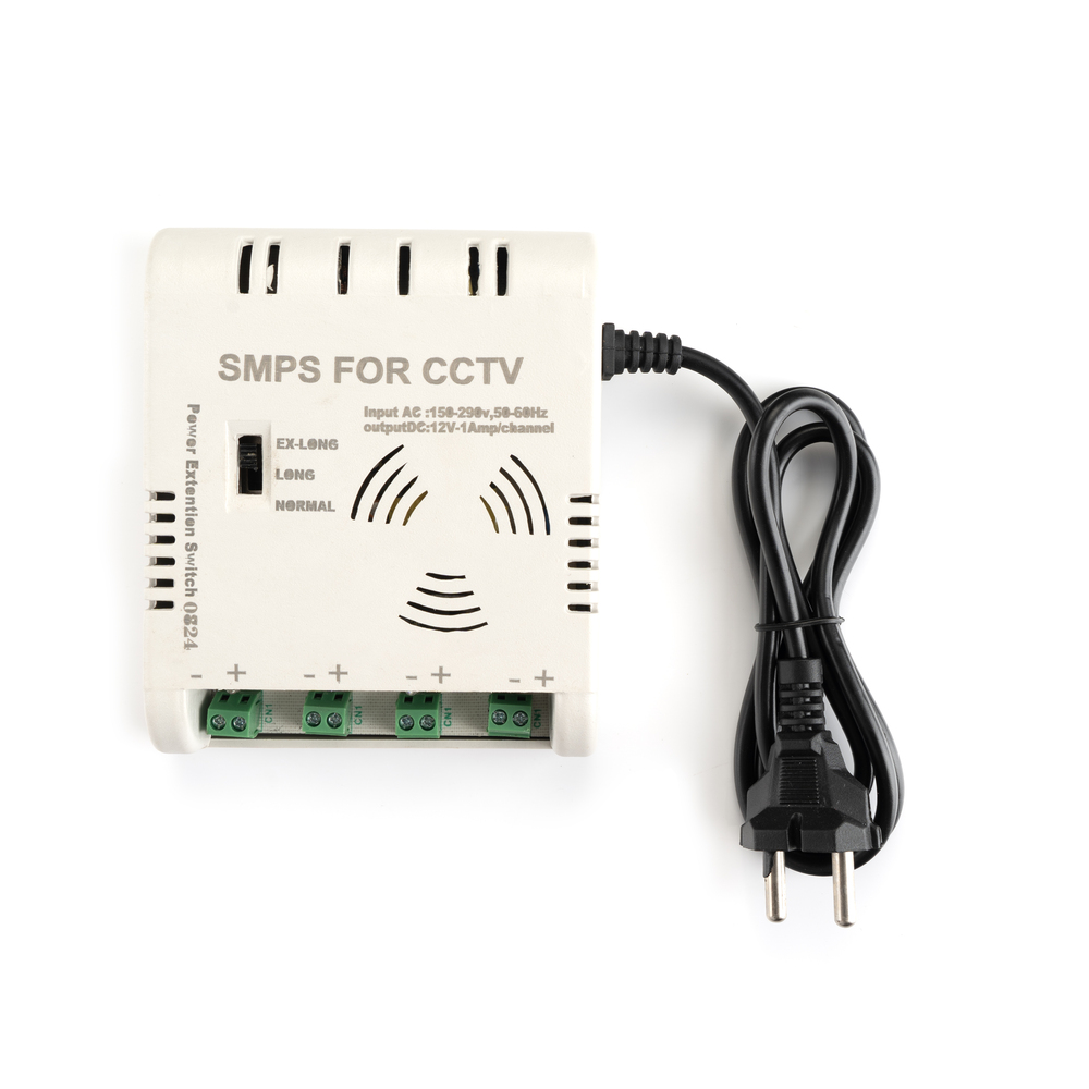 Cctv Smps Multi Out - Color: White
