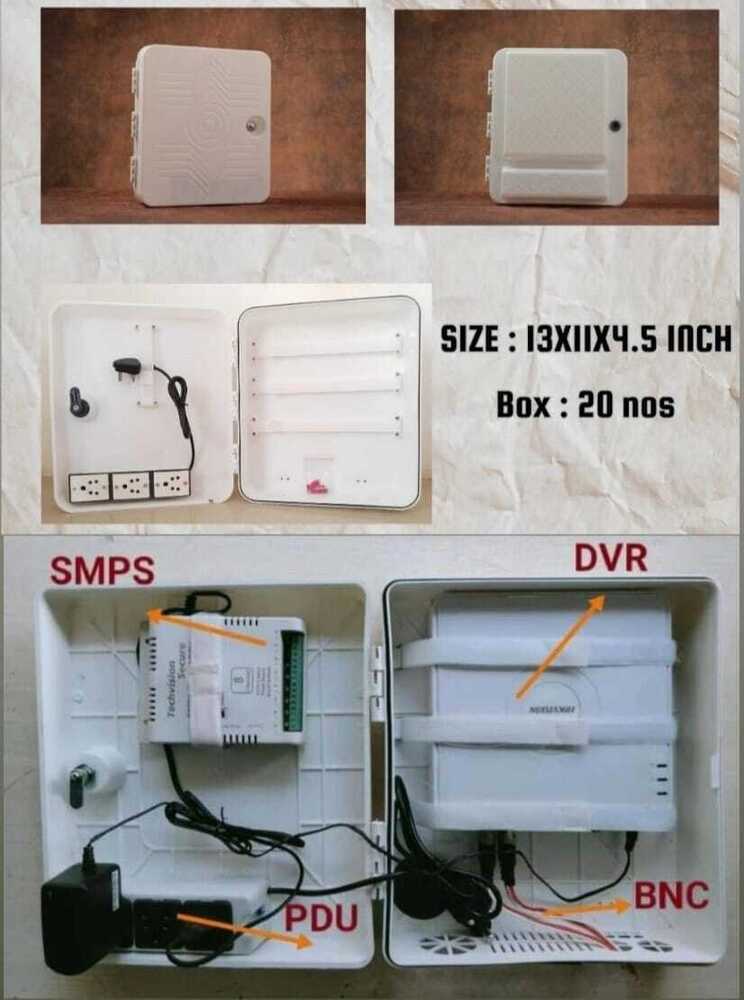 Dvr Junction Box - Color: White