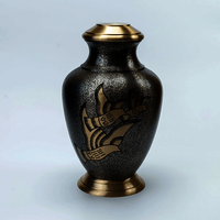 Going Home Brass Cremation Urn For Ashes Wholesale Supplier Of Urns - Color: Golden